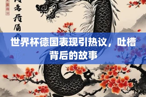 世界杯德国表现引热议，吐槽背后的故事漯河市盈旭机械设备有限公司