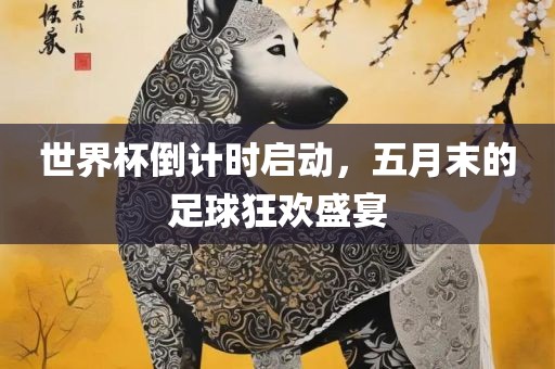 世界杯倒计时启动，五月末的足球狂欢盛宴