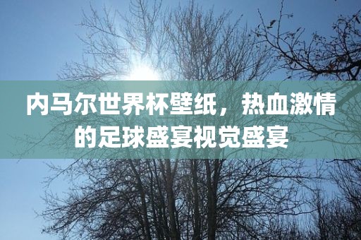 内马尔世界杯壁纸，热血激情的足球盛宴视觉盛宴