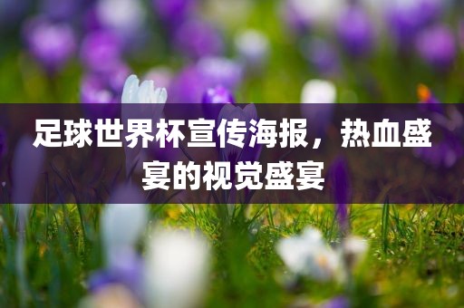 足球世界杯宣传海报，热血盛宴的视觉盛宴漯河市盈旭机械设备有限公司
