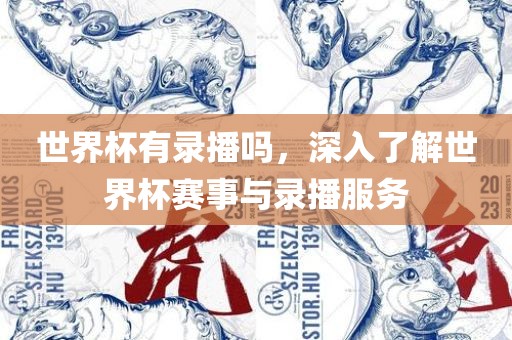 世界杯有录播吗，深入了解世界杯赛事与录播服务