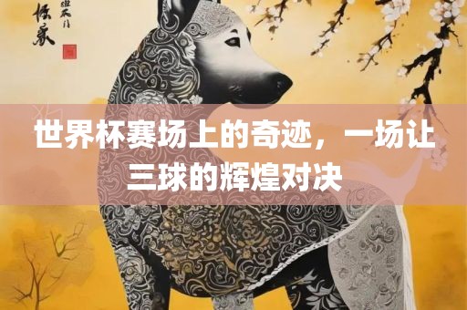 世界杯赛场上的奇迹，一场让三球的辉煌对决漯河市盈旭机械设备有限公司