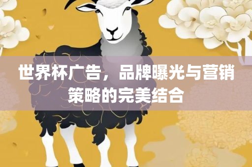 世界杯广告，品牌曝光与营销策略的完美结合
