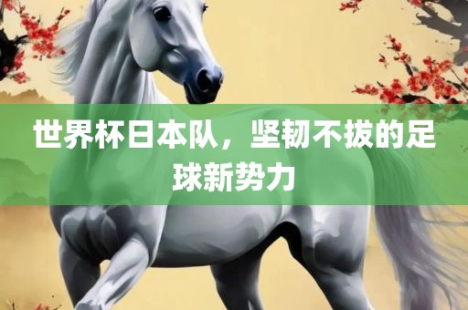 世界杯日本队，坚韧不拔的足球新势力
