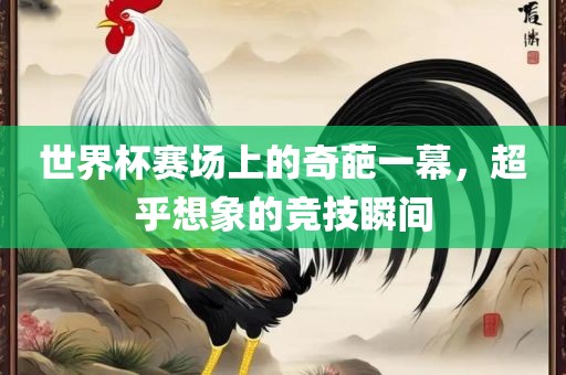 世界杯赛场上的奇葩一幕，超乎想象的竞技瞬间漯河市盈旭机械设备有限公司