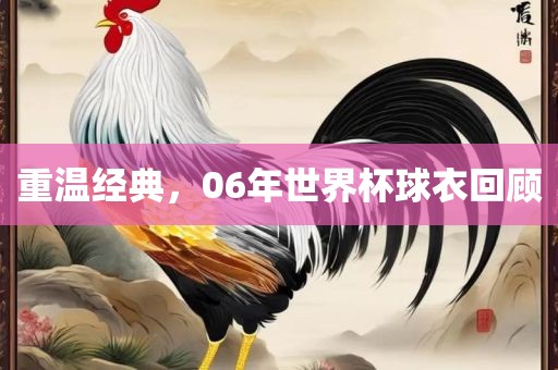 重温经典，06年世界杯球衣回顾