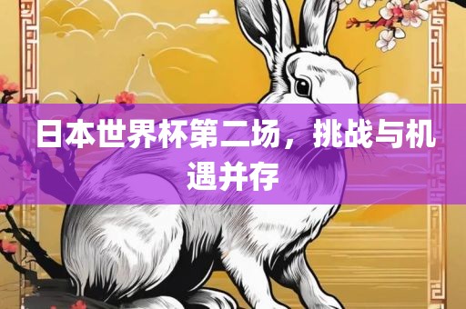 日本世界杯第二场，挑战与机遇并存