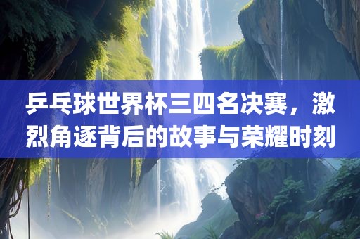 乒乓球世界杯三四名决赛，激烈角逐背后的故事与荣耀时刻