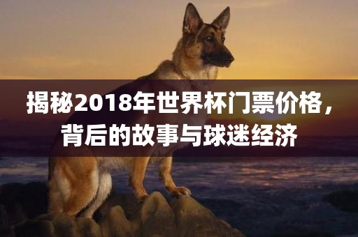 揭秘2018年世界杯门票价格，背后的故事与球迷经济
