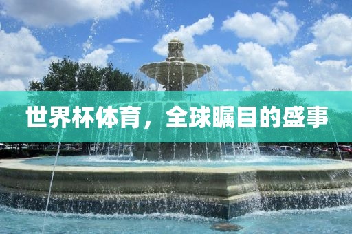 世界杯体育，全球瞩目的盛事
