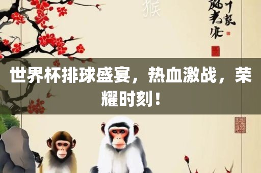 世界杯排球盛宴，热血激战，荣耀时刻！