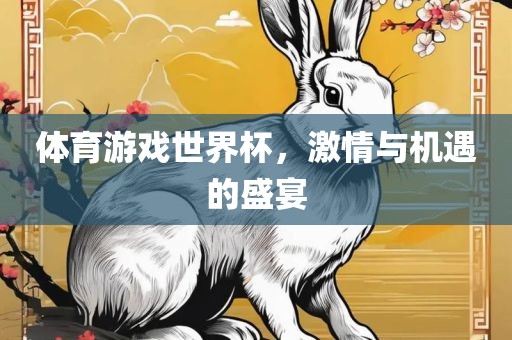 体育游戏世界杯，激情与机遇的盛宴