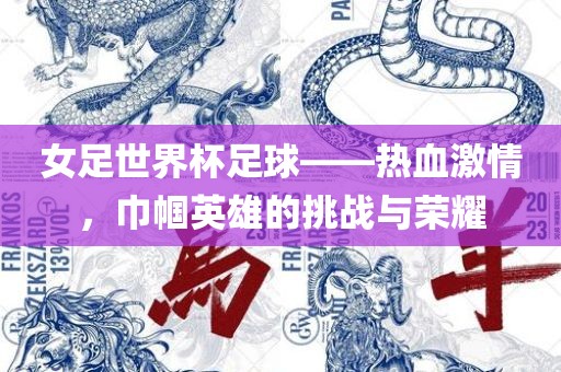 女足世界杯足球——热血激情，巾帼英雄的挑战与荣耀