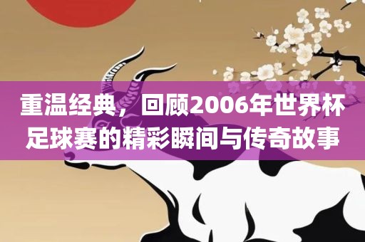 重温经典，回顾2006年世界杯足球赛的精彩瞬间与传奇故事