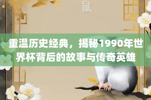 重温历史经典，揭秘1990年世界杯背后的故事与传奇英雄