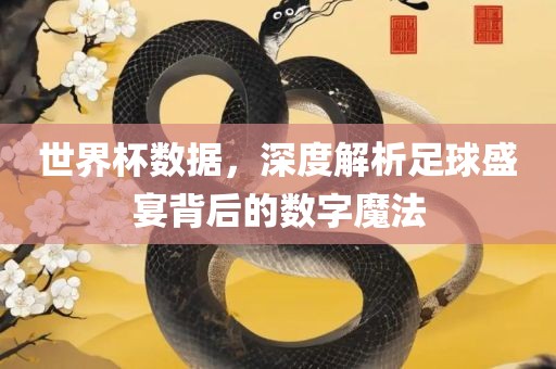 世界杯数据，深度解析足球盛宴背后的数字魔法