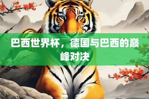 巴西世界杯，德国与巴西的巅峰对决