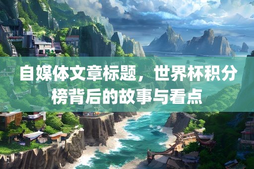 自媒体文章标题，世界杯积分榜背后的故事与看点