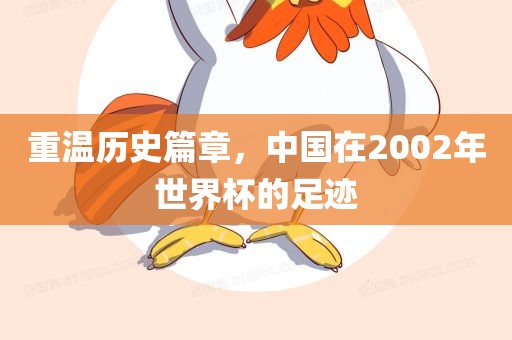重温历史篇章，中国在2002年世界杯的足迹