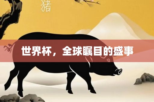 世界杯，全球瞩目的盛事