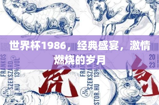 世界杯1986，经典盛宴，激情燃烧的岁月