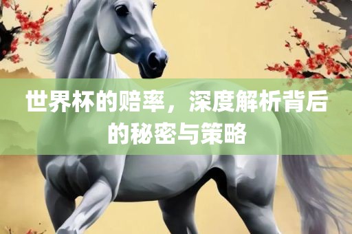 世界杯的赔率，深度解析背后的秘密与策略