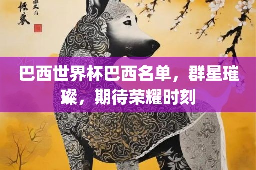 巴西世界杯巴西名单，群星璀璨，期待荣耀时刻