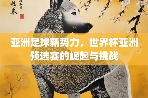 亚洲足球新势力，世界杯亚洲预选赛的崛起与挑战