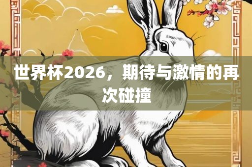 世界杯2026，期待与激情的再次碰撞