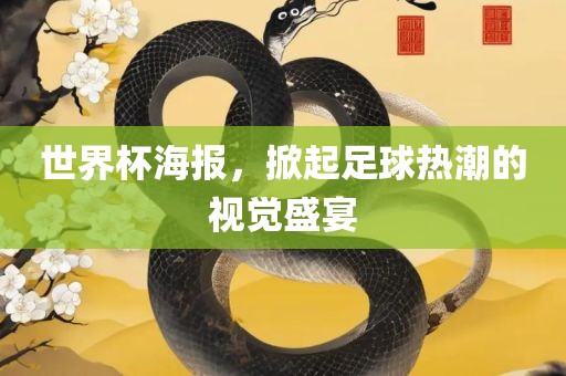 世界杯海报，掀起足球热潮的视觉盛宴