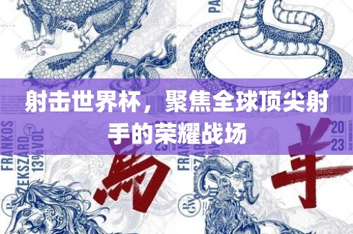 射击世界杯，聚焦全球顶尖射手的荣耀战场