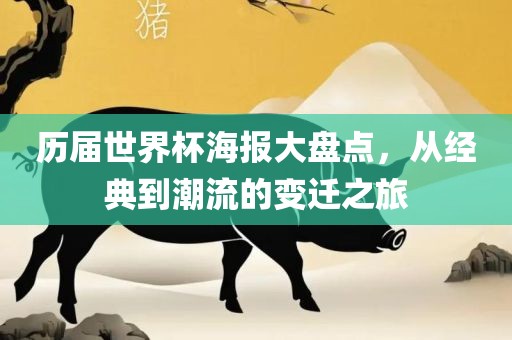 历届世界杯海报大盘点，从经典到潮流的变迁之旅