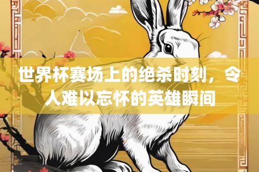 世界杯赛场上的绝杀时刻，令人难以忘怀的英雄瞬间