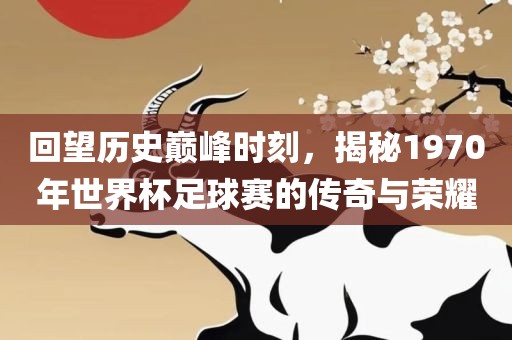 回望历史巅峰时刻，揭秘1970年世界杯足球赛的传奇与荣耀