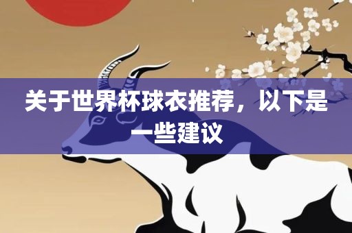 关于世界杯球衣推荐，以下是一些建议