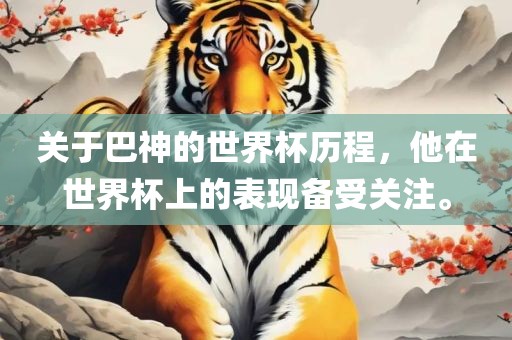 关于巴神的世界杯历程，他在世界杯上的表现备受关注。