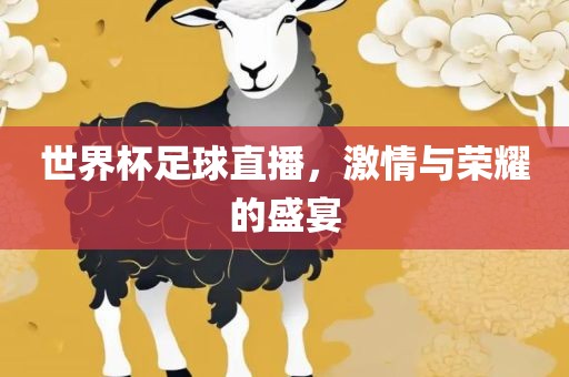 世界杯足球直播，激情与荣耀的盛宴漯河市盈旭机械设备有限公司