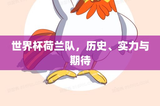 世界杯荷兰队，历史、实力与期待
