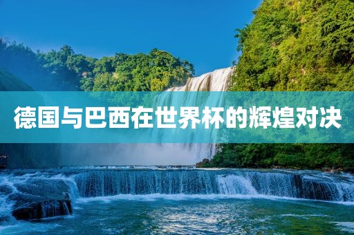 德国与巴西在世界杯的辉煌对决漯河市盈旭机械设备有限公司