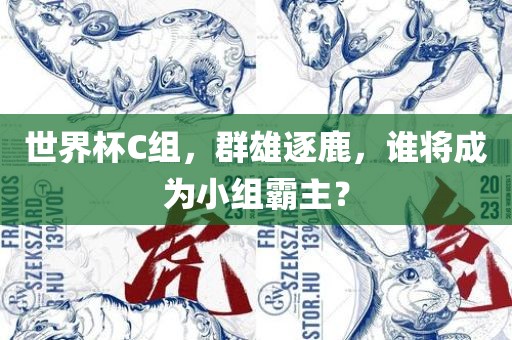 世界杯C组，群雄逐鹿，谁将成为小组霸主？