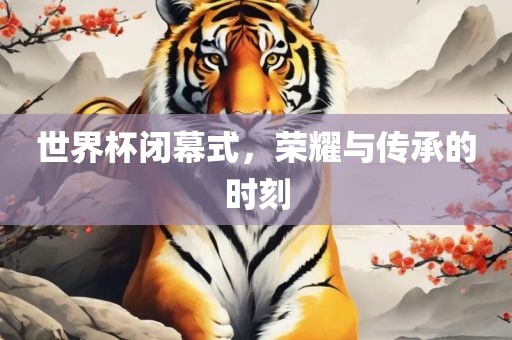 世界杯闭幕式，荣耀与传承的时刻