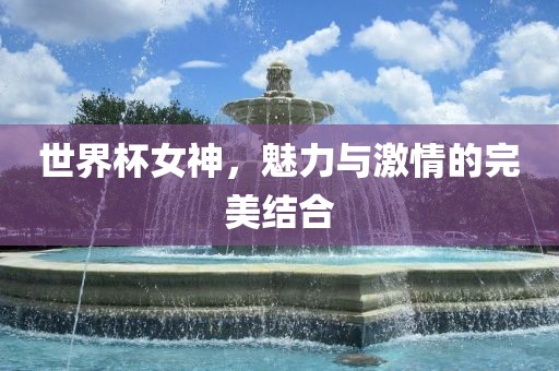 世界杯女神，魅力与激情的完美结合