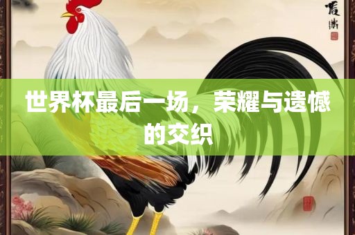 世界杯最后一场，荣耀与遗憾的交漯河市盈旭机械设备有限公司织