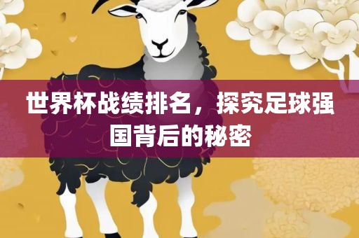 世界杯战绩排名，探究足球强国背后的秘密