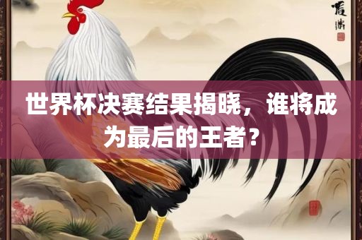 世界杯决赛结果揭晓，谁将成为最后的王者？