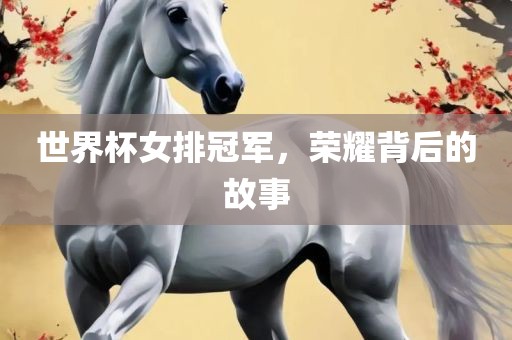 世界杯女排冠军，荣耀背后的故事