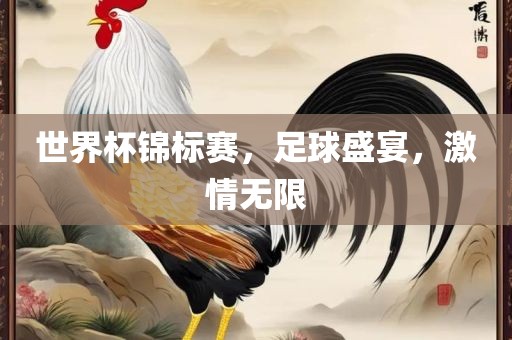 世界杯锦标赛，足球盛宴，激情无限