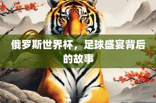 俄罗斯世界杯，足球盛宴背后的故事
