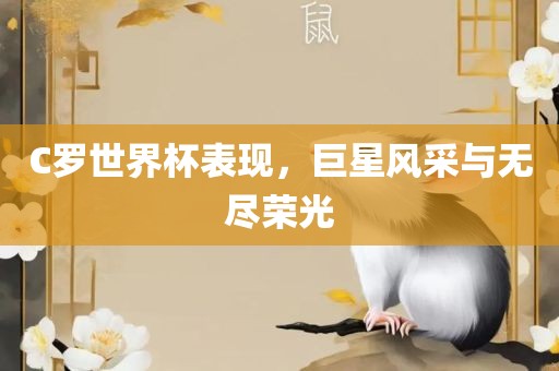 C罗世界杯表现，巨星风采与无尽荣光