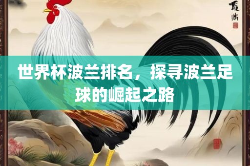 世界杯波兰排名，探寻波兰足球的崛起之路
